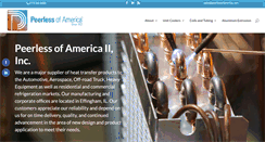 Desktop Screenshot of peerlessofamerica.com